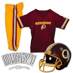 Kids Football Costume Set - Burgundy and Gold